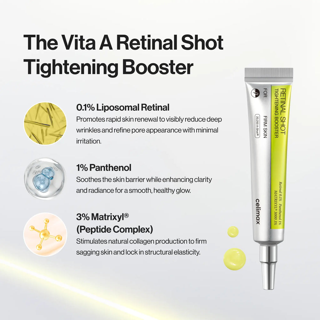 [Celimax Official] Retinal Power Duo | the Vita a Retinal Shot Tightening Booster & Tightening Dual Cream