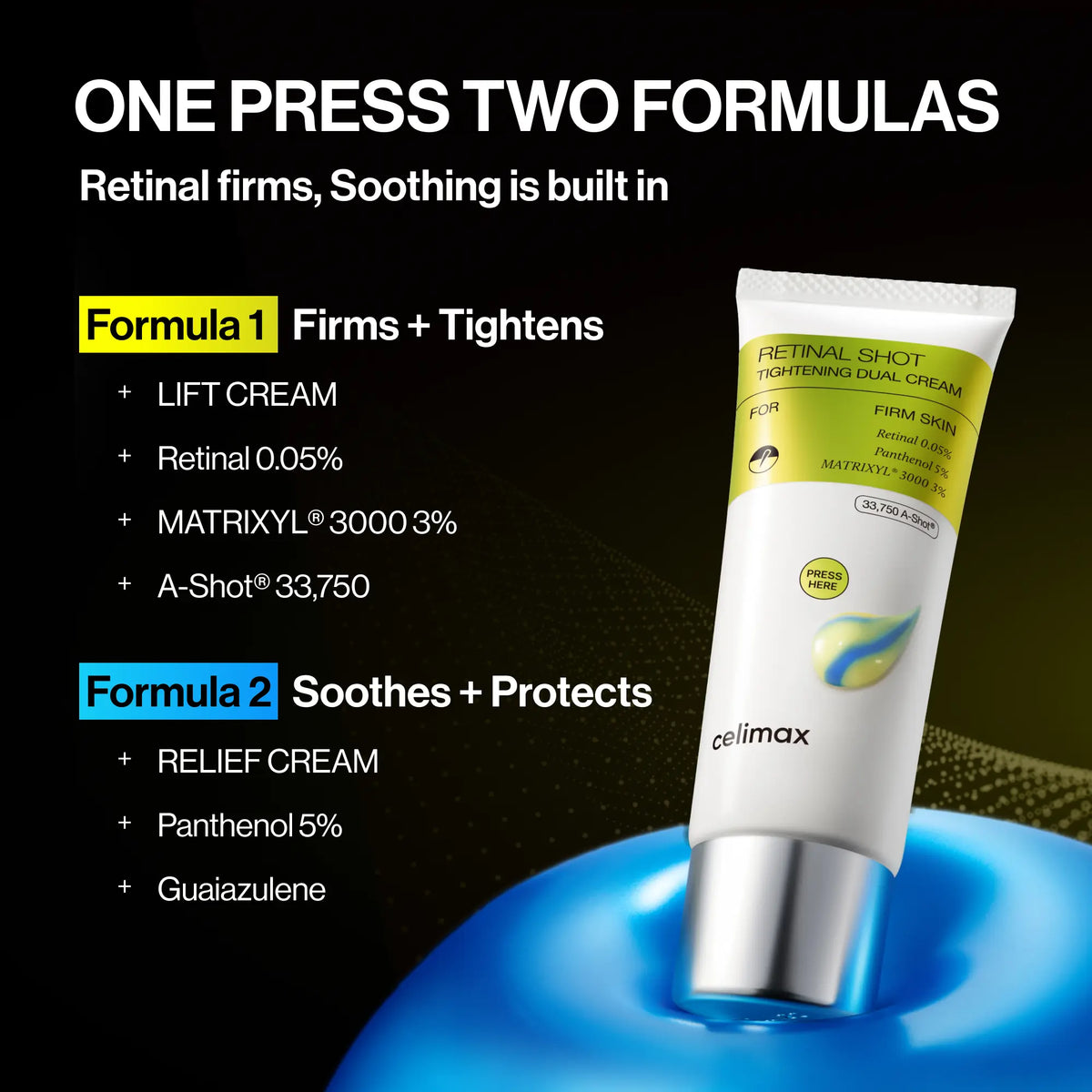 [Celimax Official] Retinal Power Duo | the Vita a Retinal Shot Tightening Booster & Tightening Dual Cream