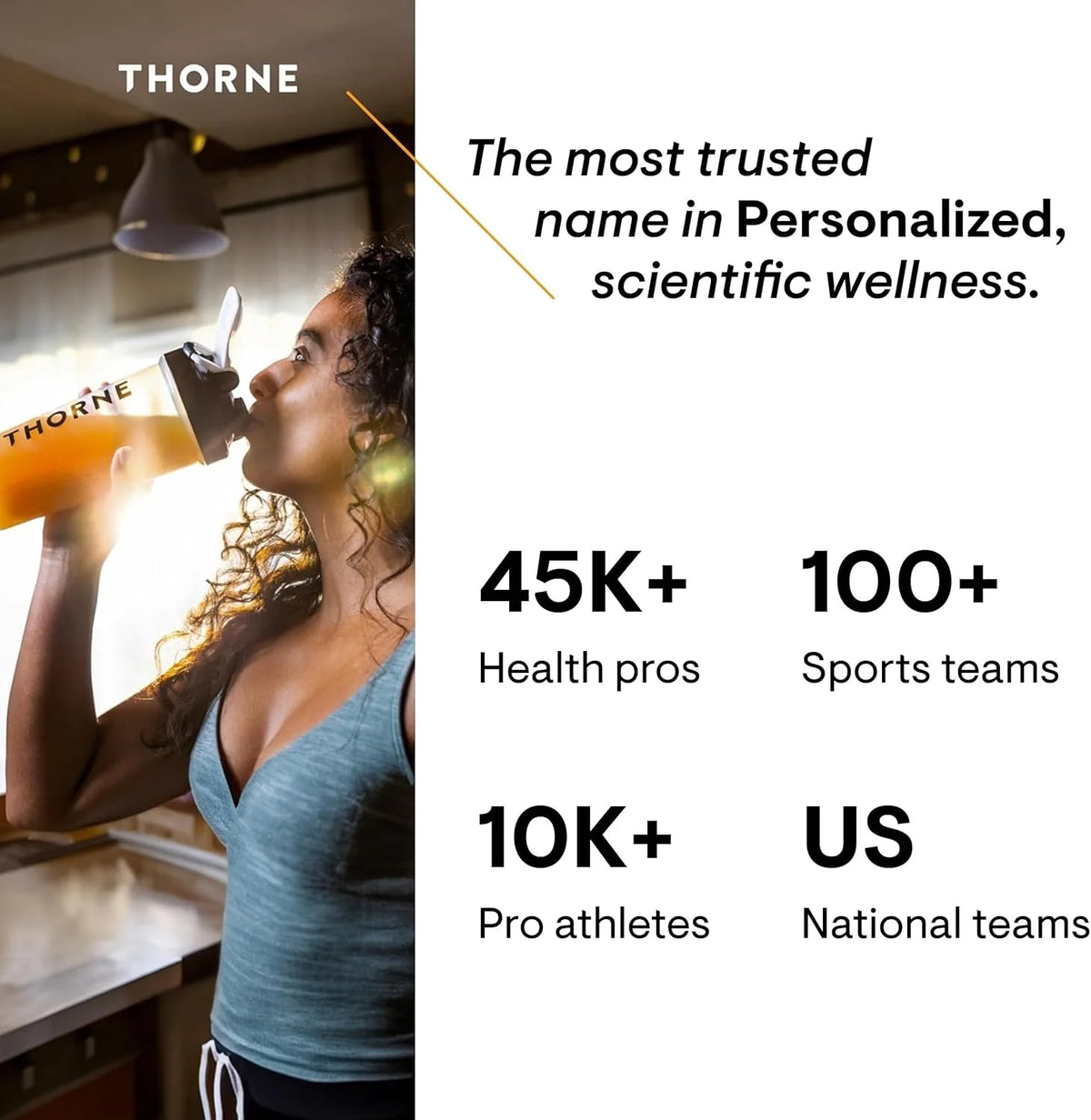 THORNE Creatine - Micronized Creatine Monohydrate Powder - Support for Muscles & Cognitive Function* - for Women & Men - Unflavored - NSF Certified for Sport - 5 G per Serving - 90 Servings