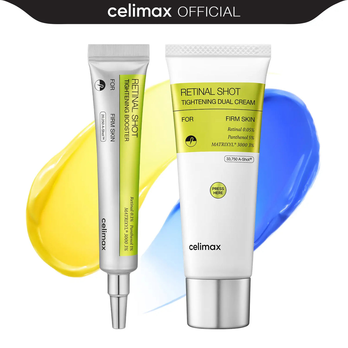 [Celimax Official] Retinal Power Duo | the Vita a Retinal Shot Tightening Booster & Tightening Dual Cream